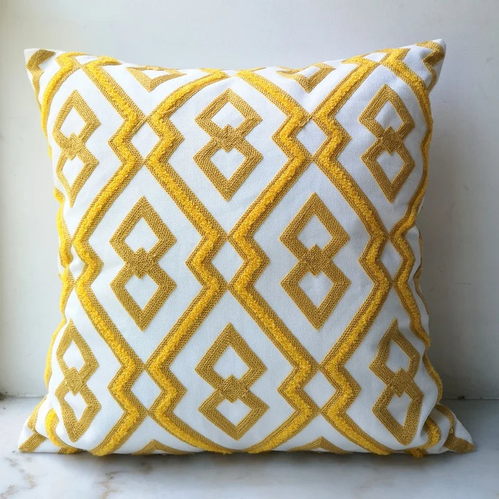 Solara Embroidered Cushion Cover