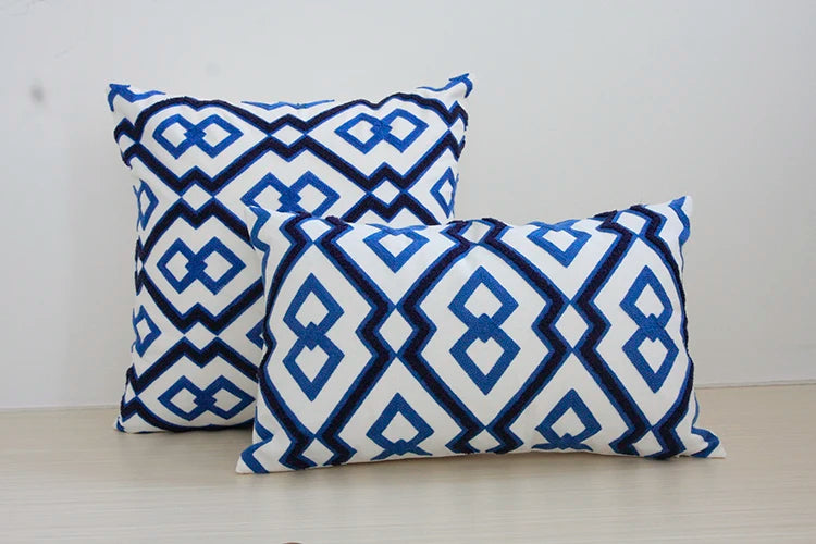 Solara Embroidered Cushion Cover