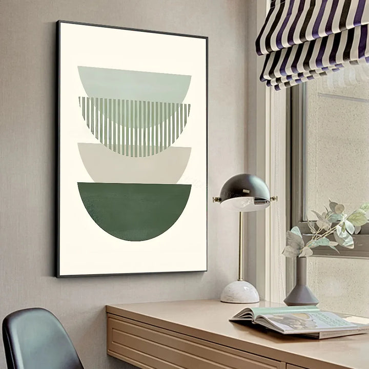 Verdant Muse Abstract