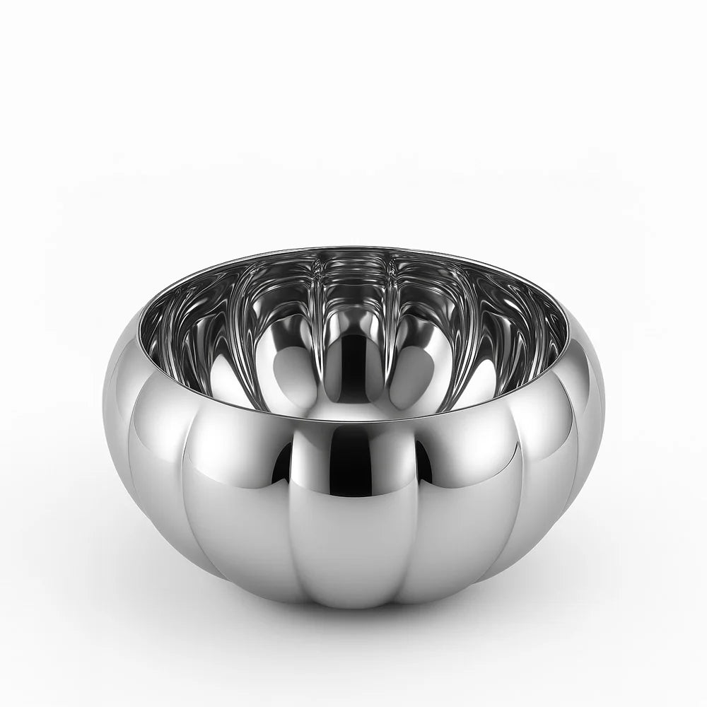 Steel Pumpkin Bowl