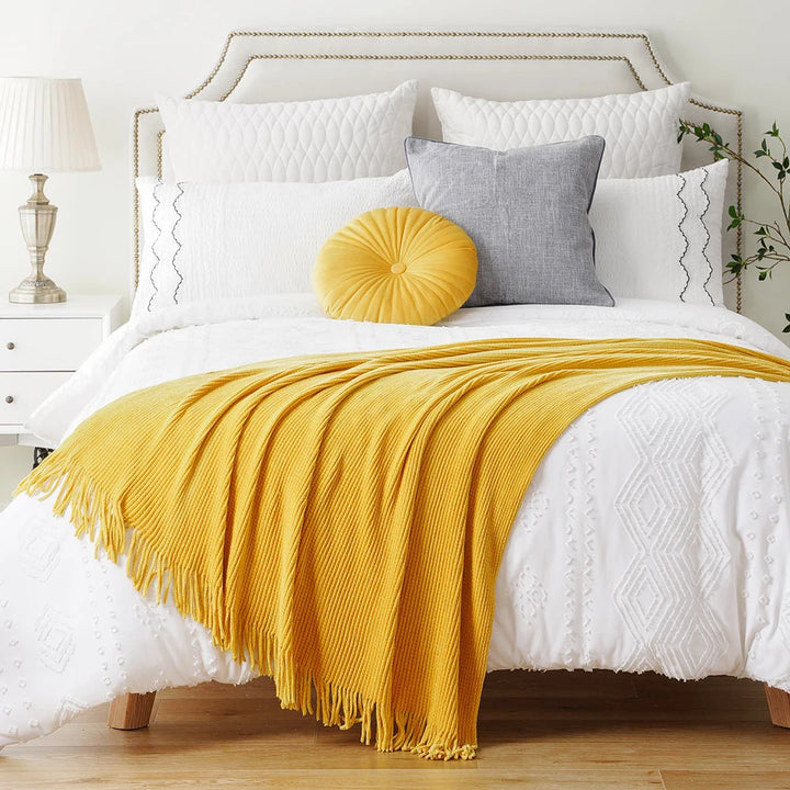 Channel Chenille Throw