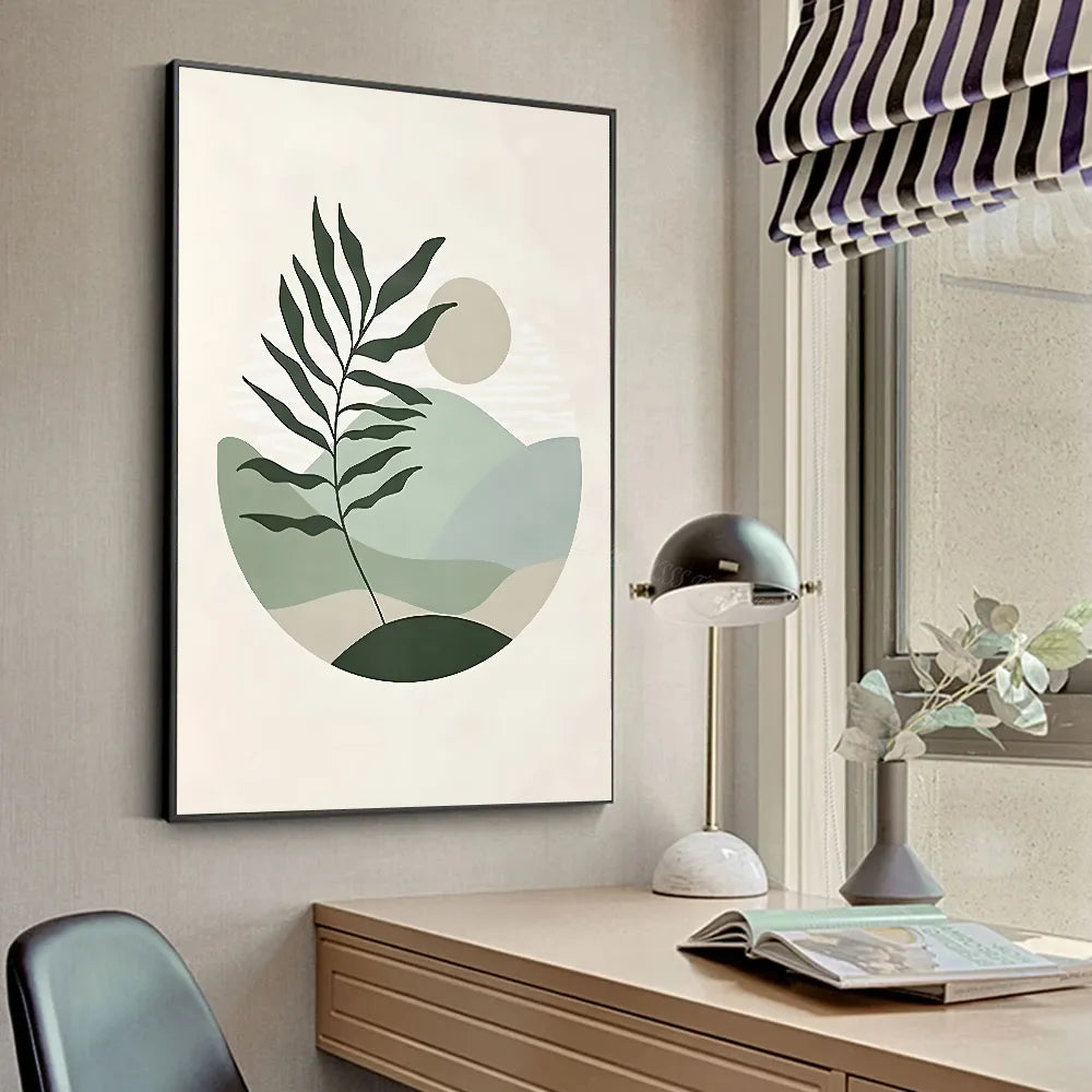 Verdant Muse Abstract