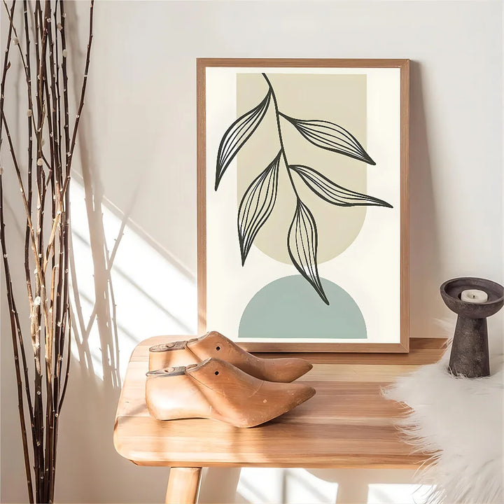 Verdant Forms Modern Botanical