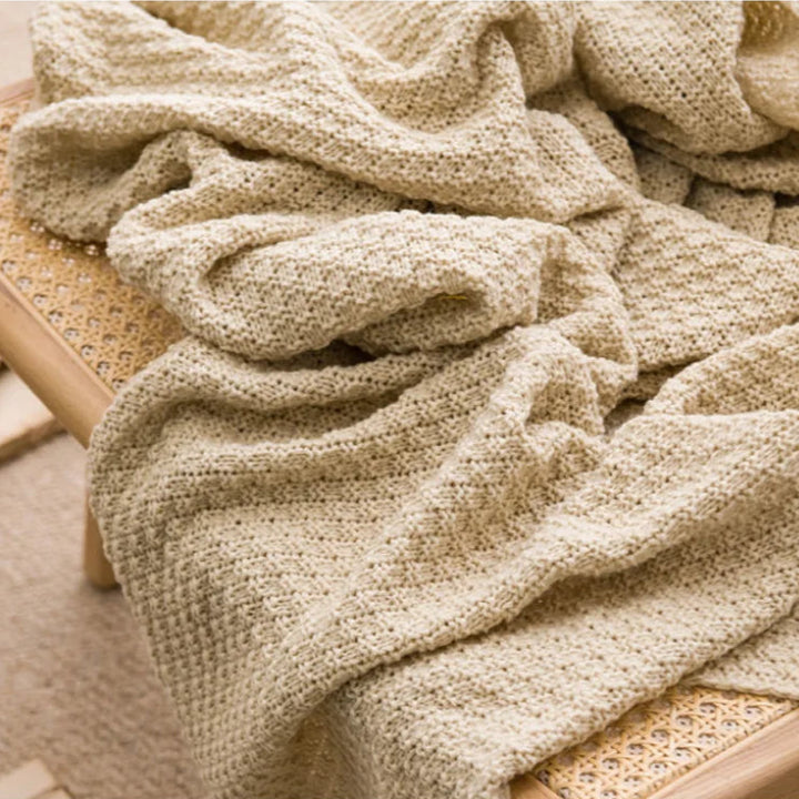 Cocoon Waffle Throw