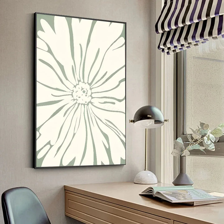 Verdant Muse Abstract