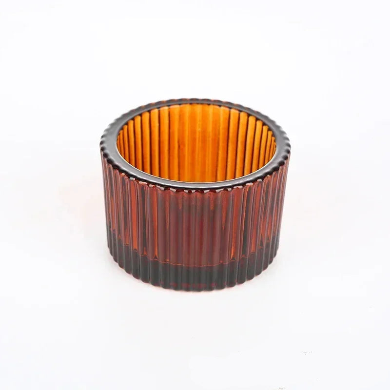 Tinted Ribbed Votives