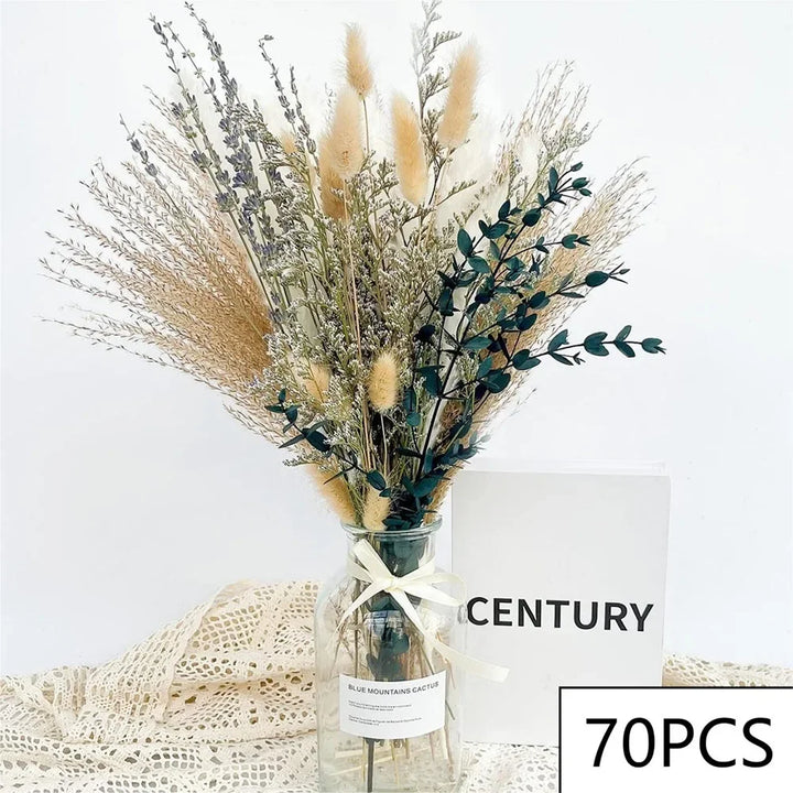 Pampas & Eucalyptus Dried Bouquet