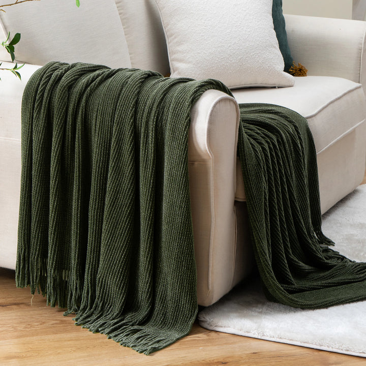 Channel Chenille Throw