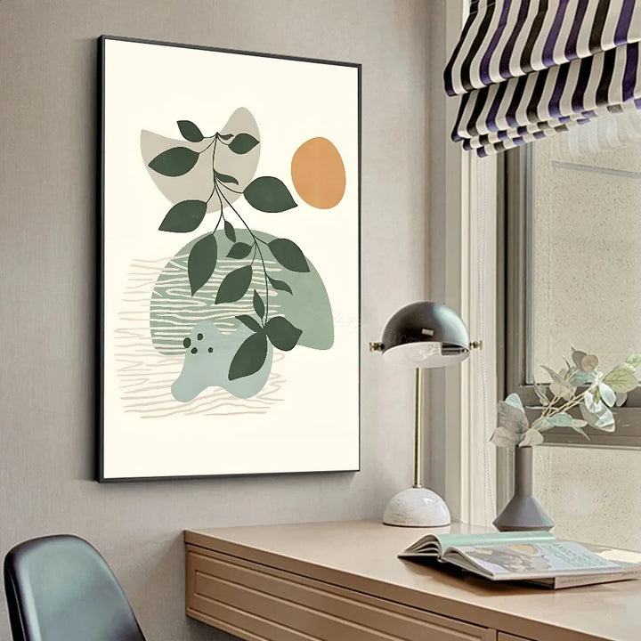 Verdant Muse Abstract