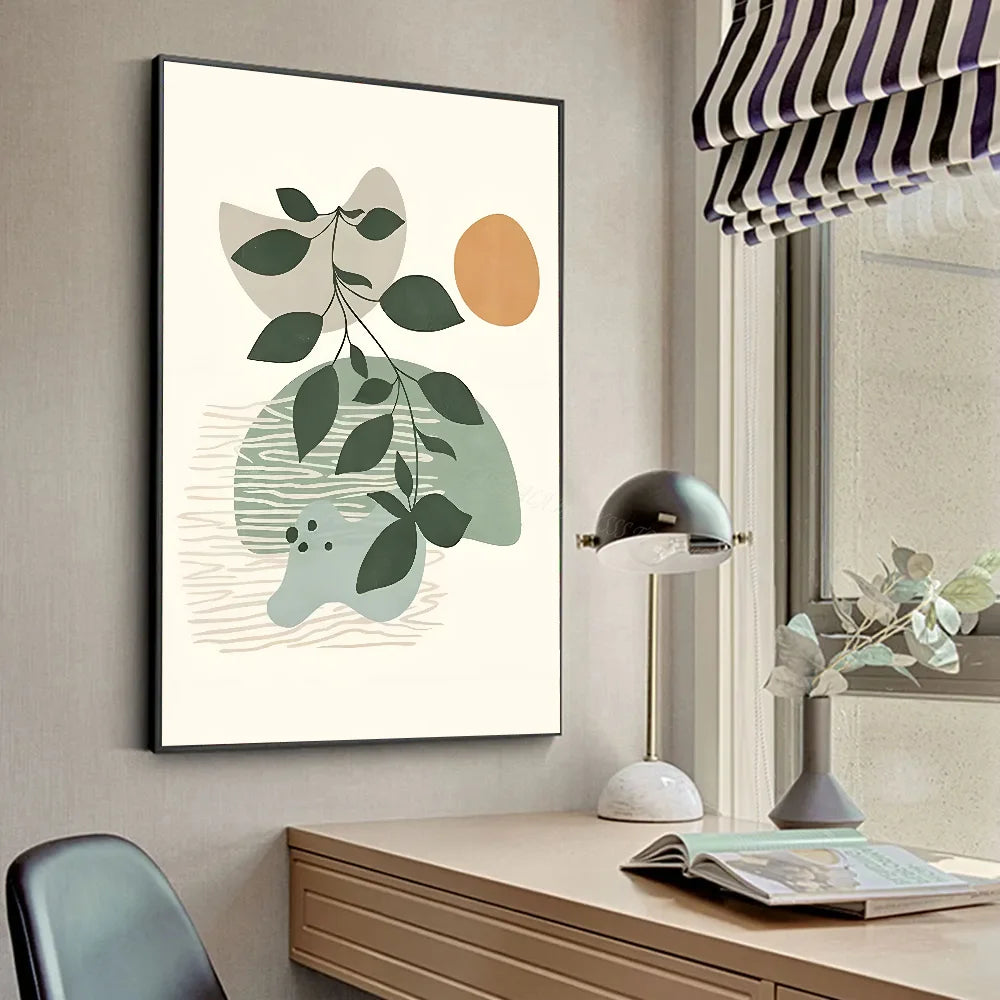 Verdant Muse Abstract