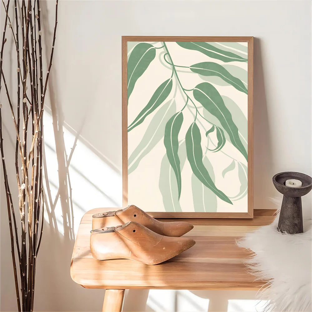 Verdant Forms Modern Botanical