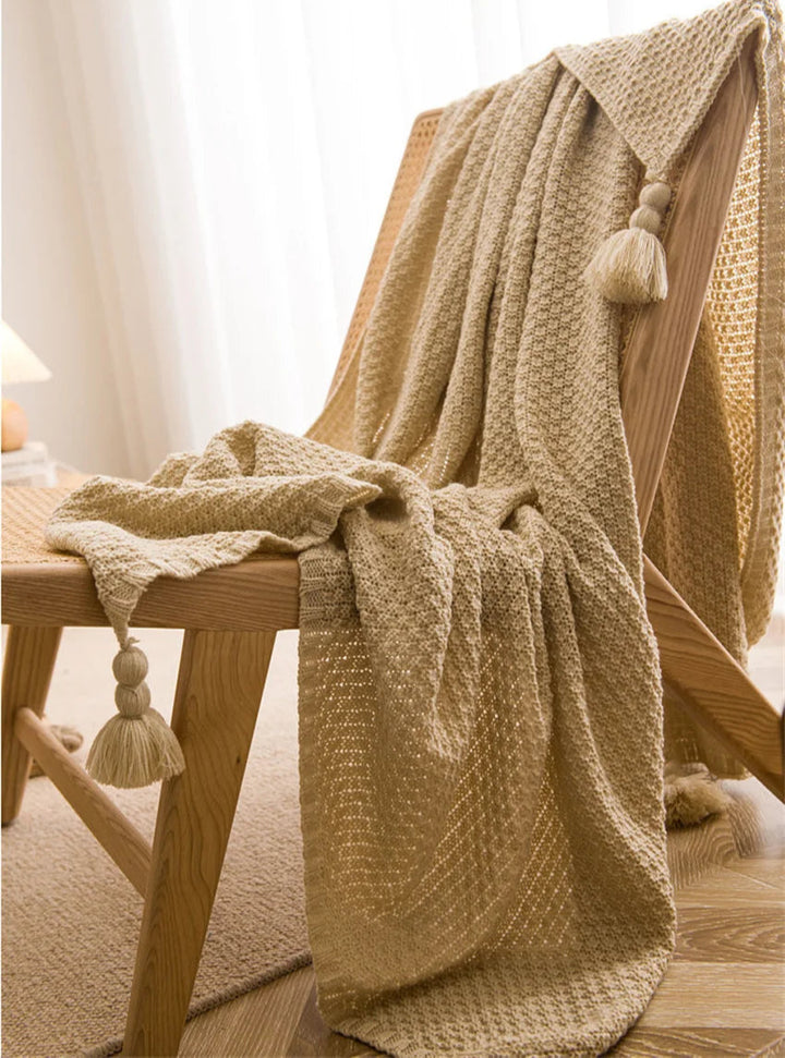 Cocoon Waffle Throw