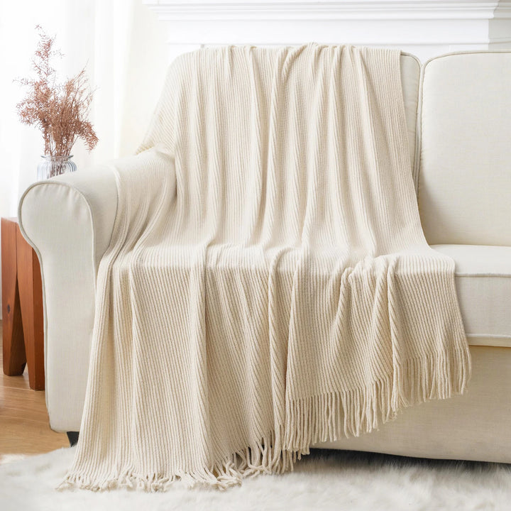 Channel Chenille Throw