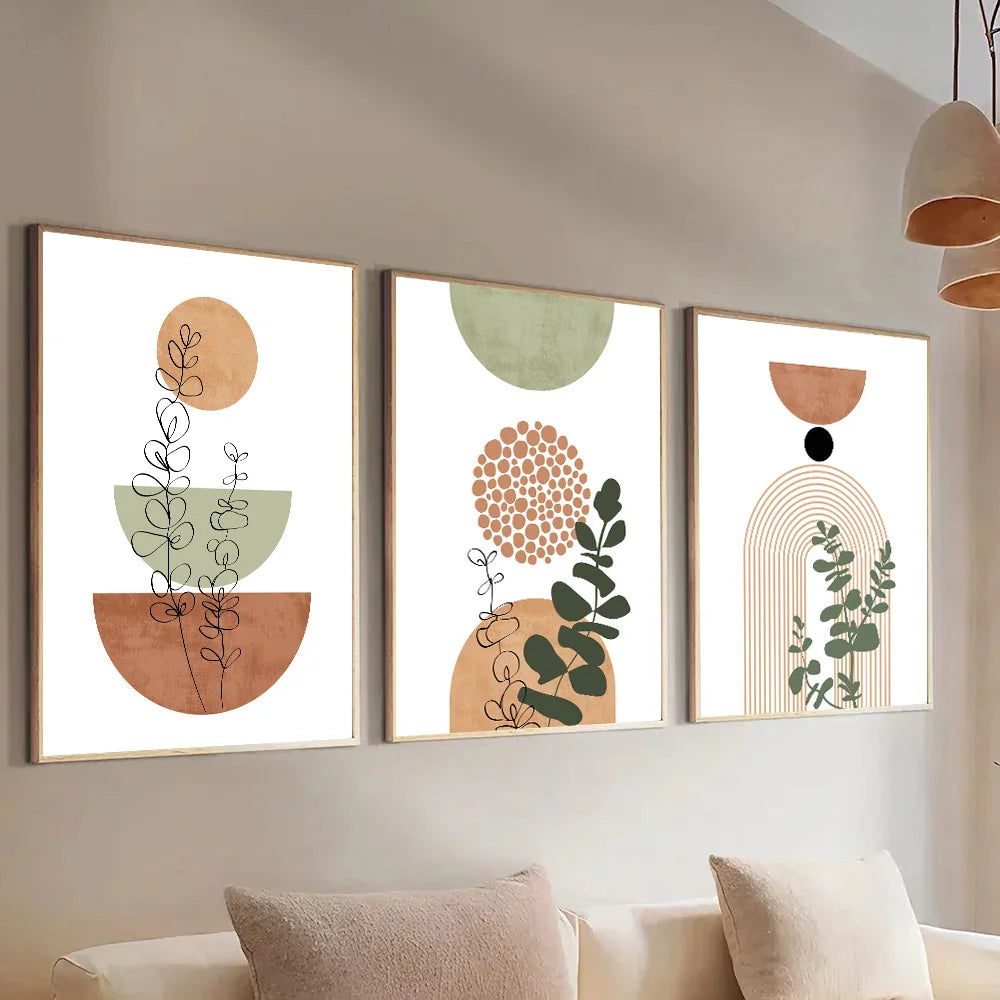 Terracotta Garden Print Set