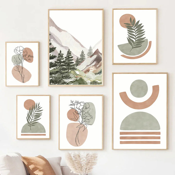 Earth Tones Abstract