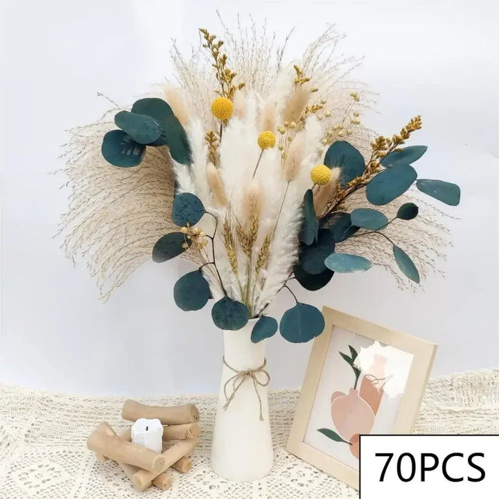 Pampas & Eucalyptus Dried Bouquet