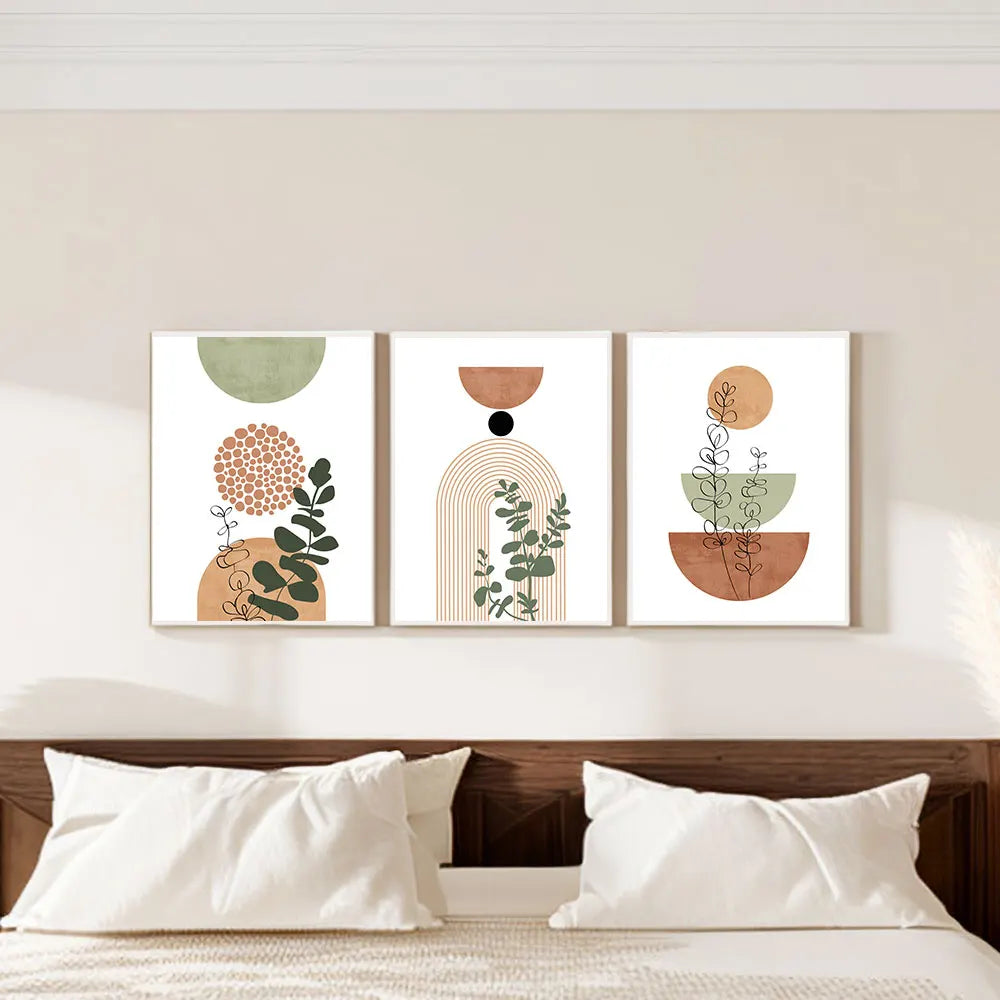 Terracotta Garden Print Set