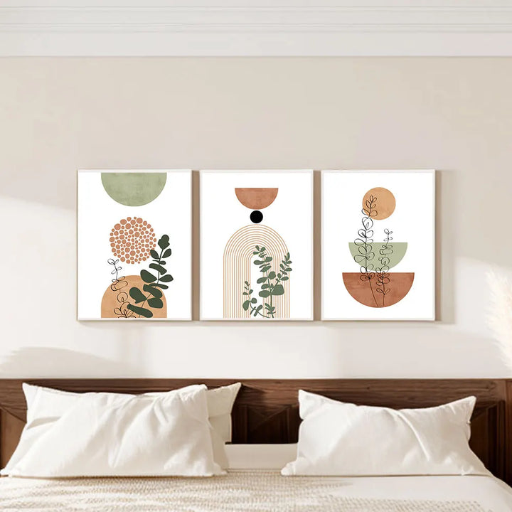 Terracotta Garden Print Set