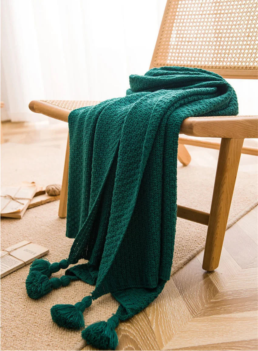 Cocoon Waffle Throw