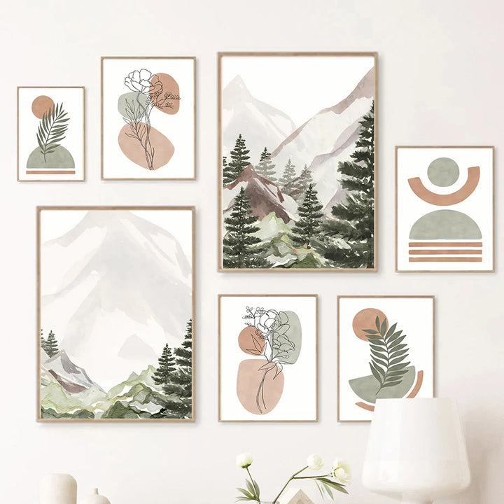 Earth Tones Abstract