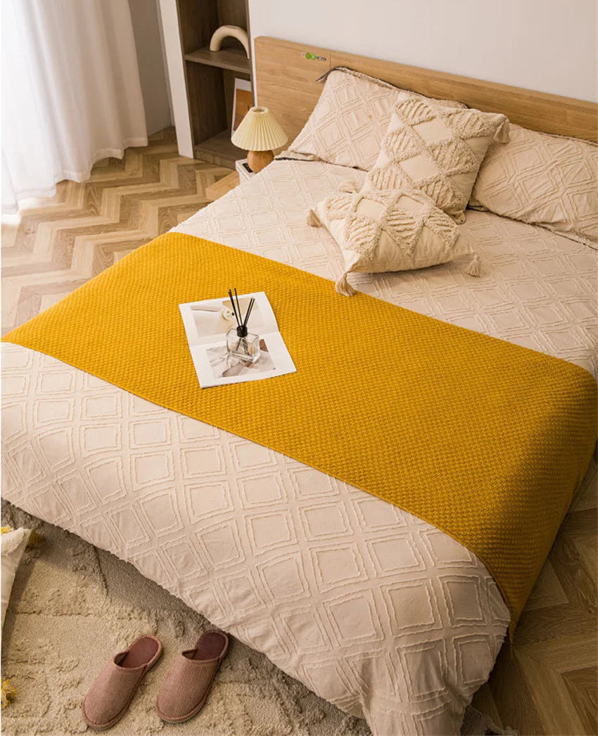 Cocoon Waffle Throw