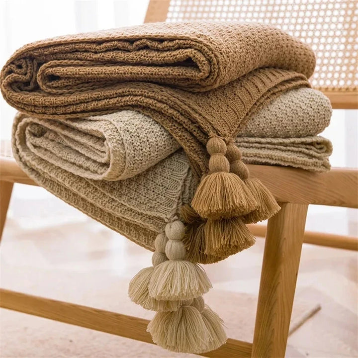 Cocoon Waffle Throw