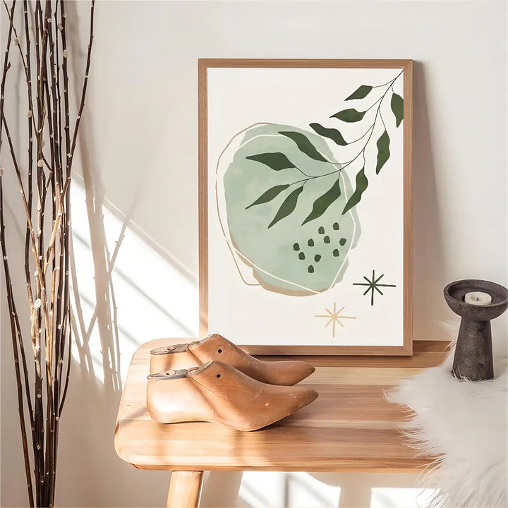 Verdant Forms Modern Botanical