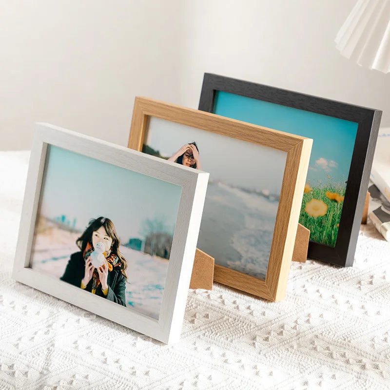 Simple Wood Photo Frames