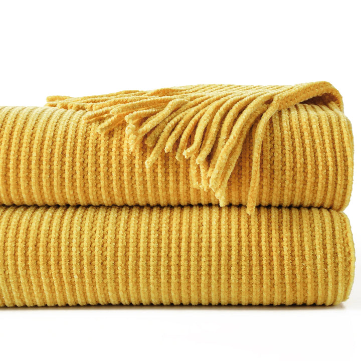 Channel Chenille Throw