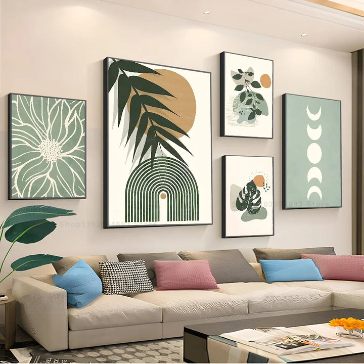 Verdant Muse Abstract