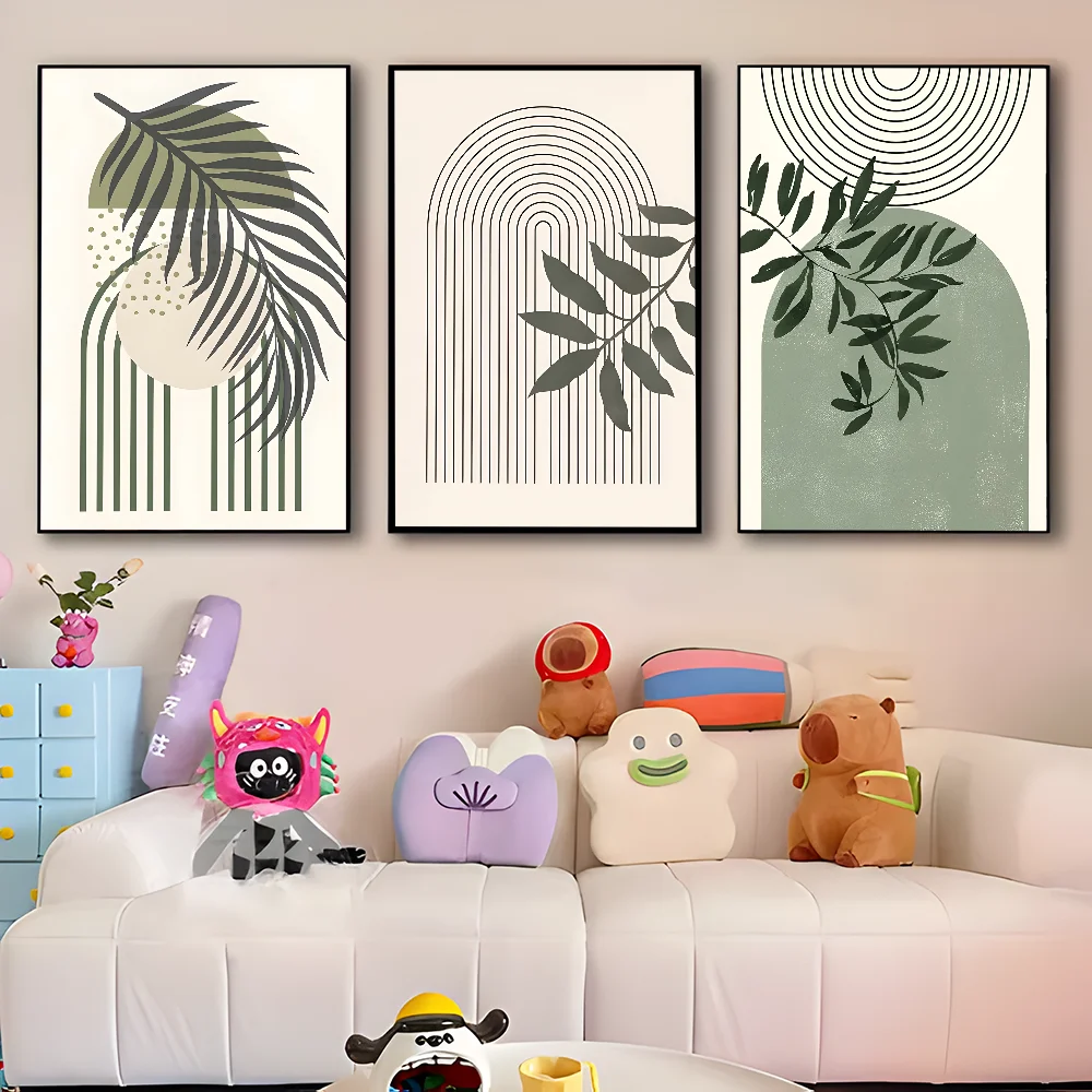 Verdant Forms Modern Botanical