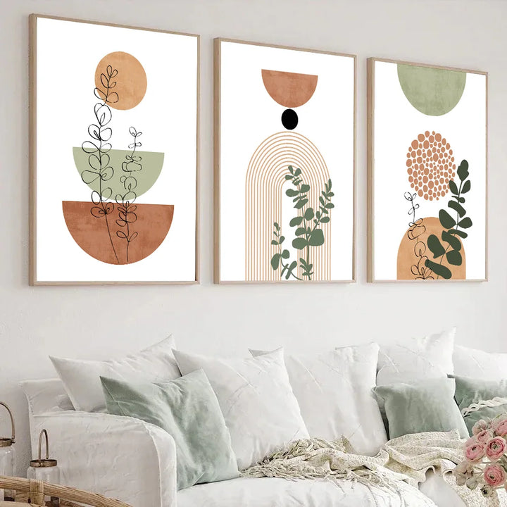 Terracotta Garden Print Set
