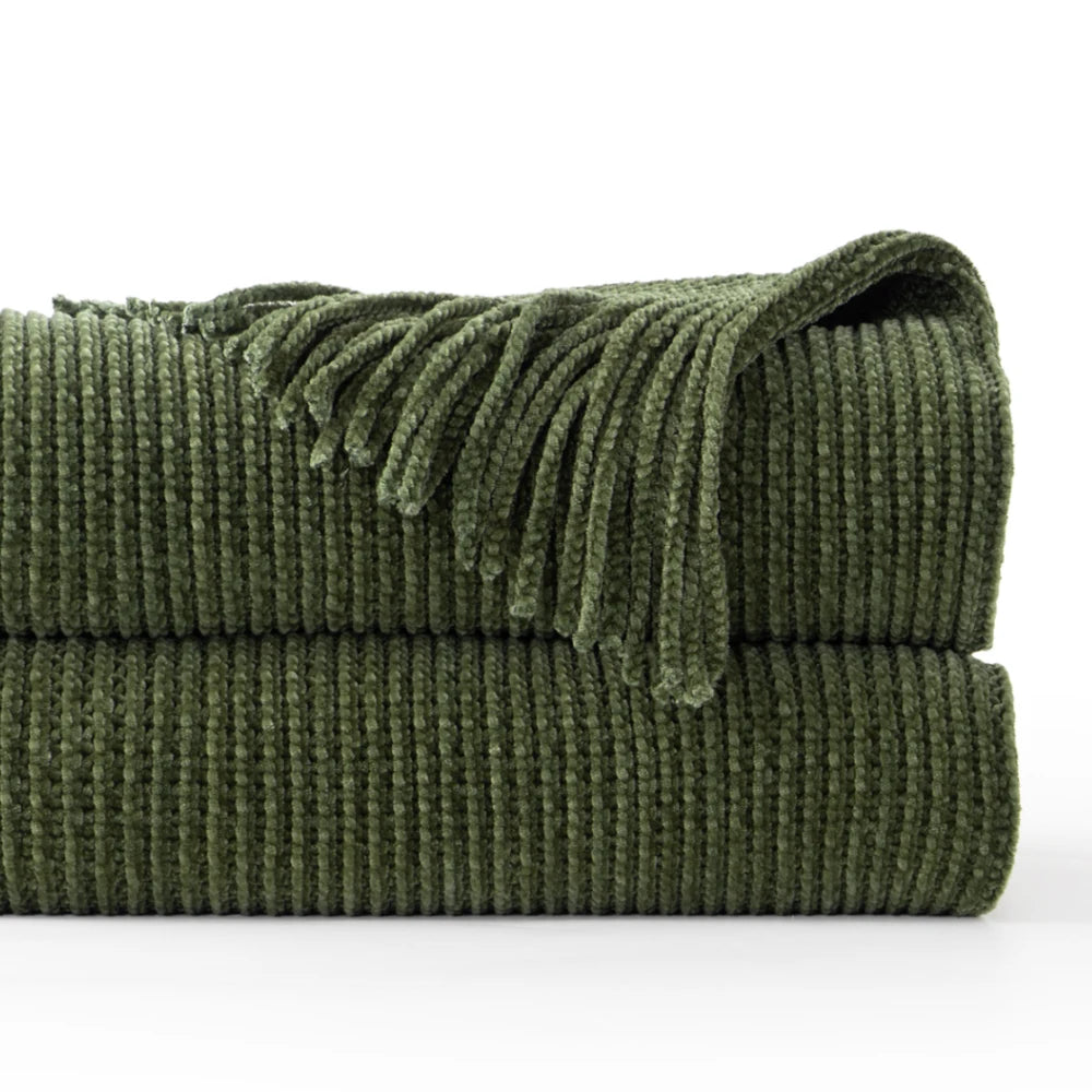 Channel Chenille Throw