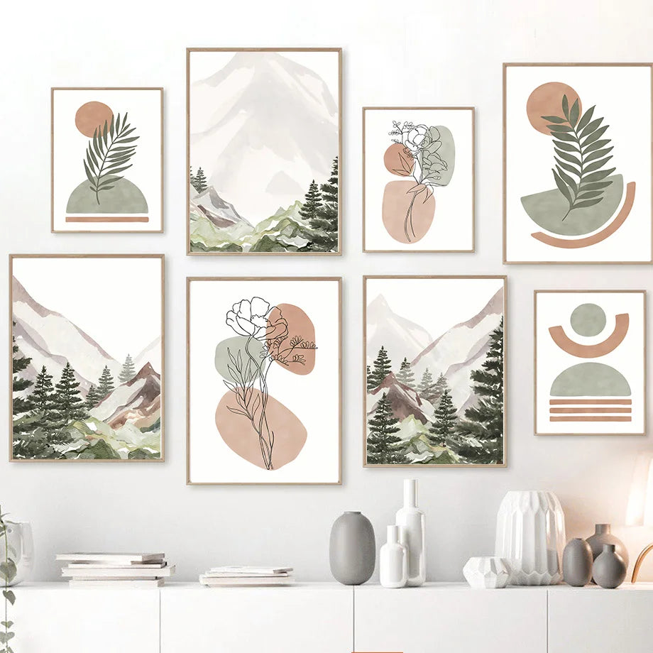 Earth Tones Abstract