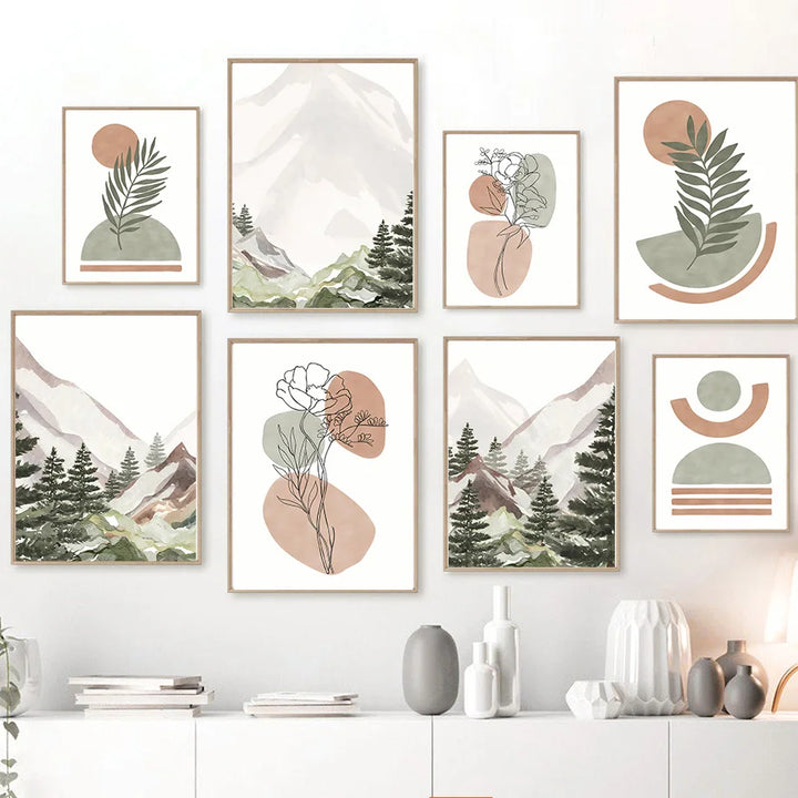 Earth Tones Abstract