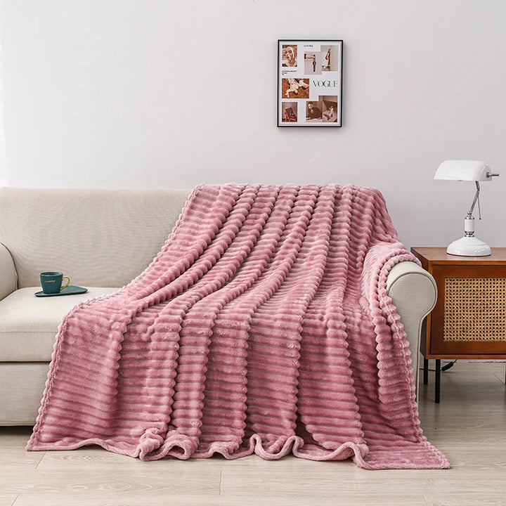 Ripple Plush Throw