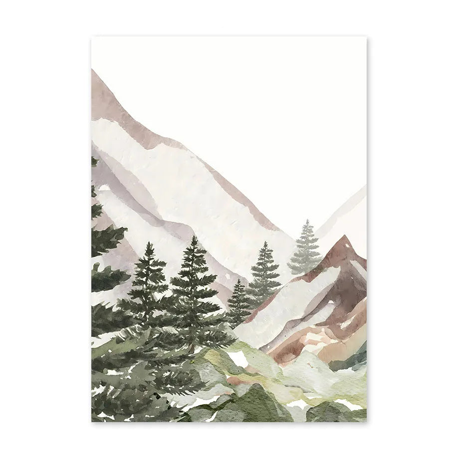 Earth Tones Abstract