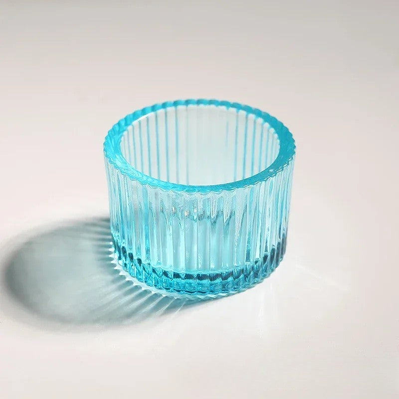 Tinted Ribbed Votives