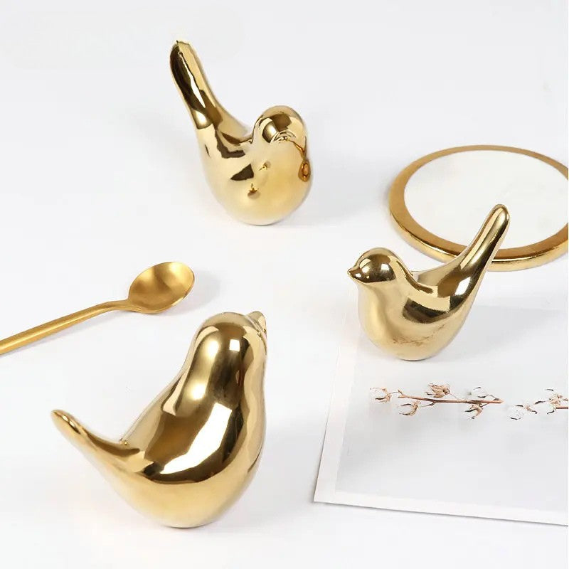 The Aurielle Gold Birds