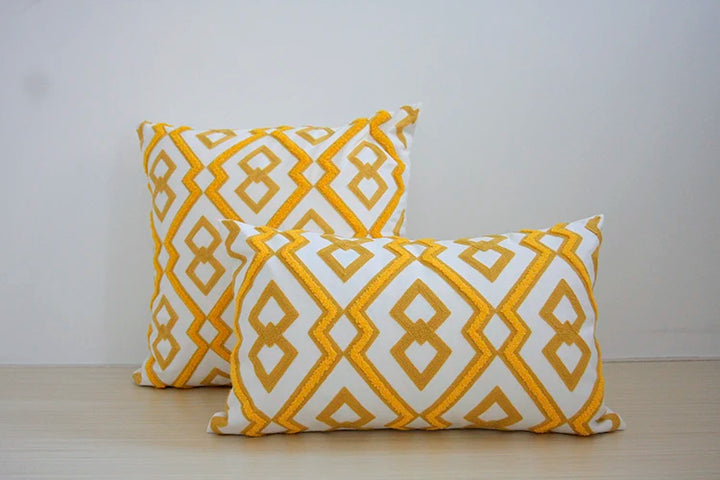 Solara Embroidered Cushion Cover
