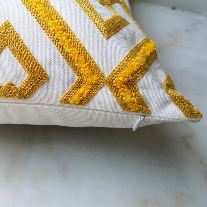 Solara Embroidered Cushion Cover