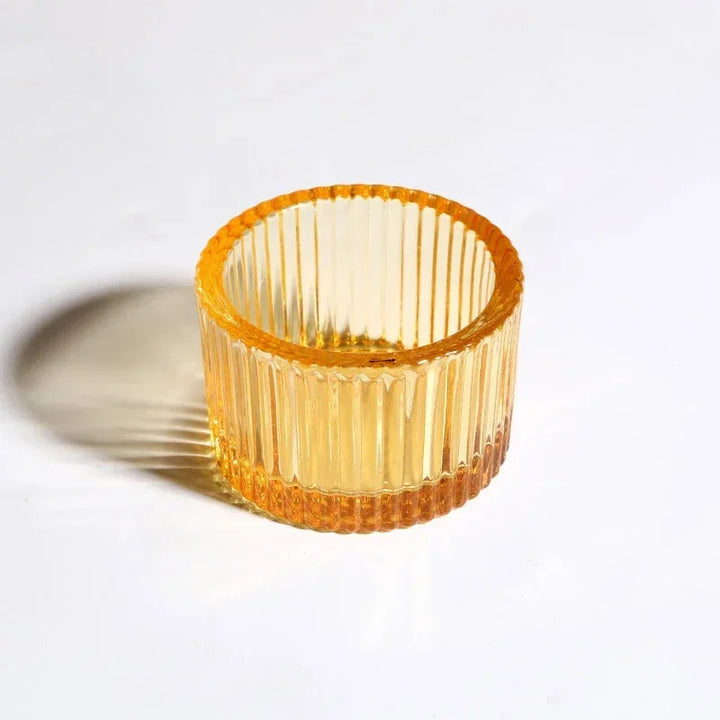 Tinted Ribbed Votives
