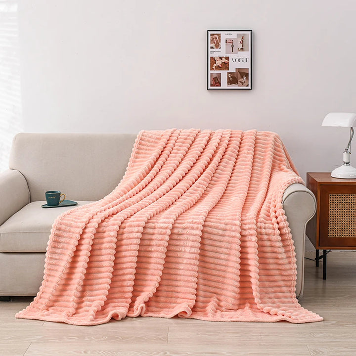 Ripple Plush Throw