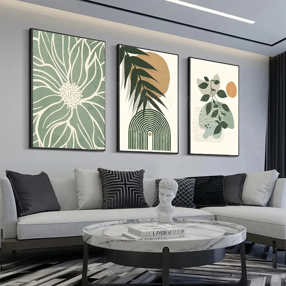 Verdant Muse Abstract