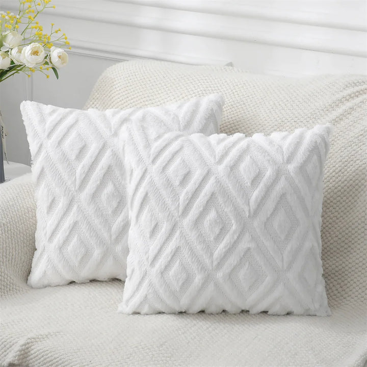 Velura Diamond Knit Cushion Cover