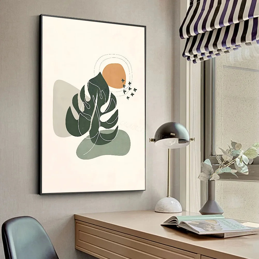 Verdant Muse Abstract