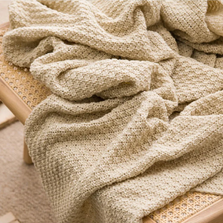 Cocoon Waffle Throw