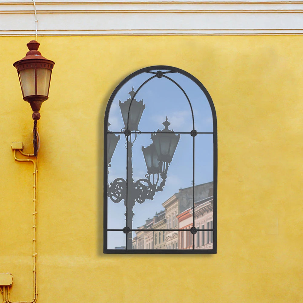 Bordeaux Windowpane Arch
