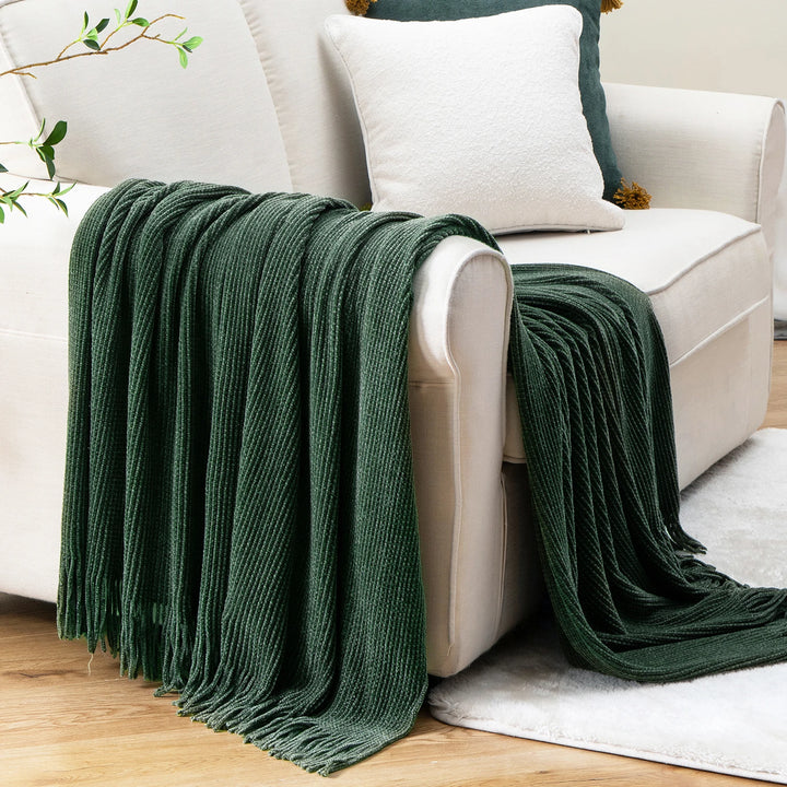 Channel Chenille Throw