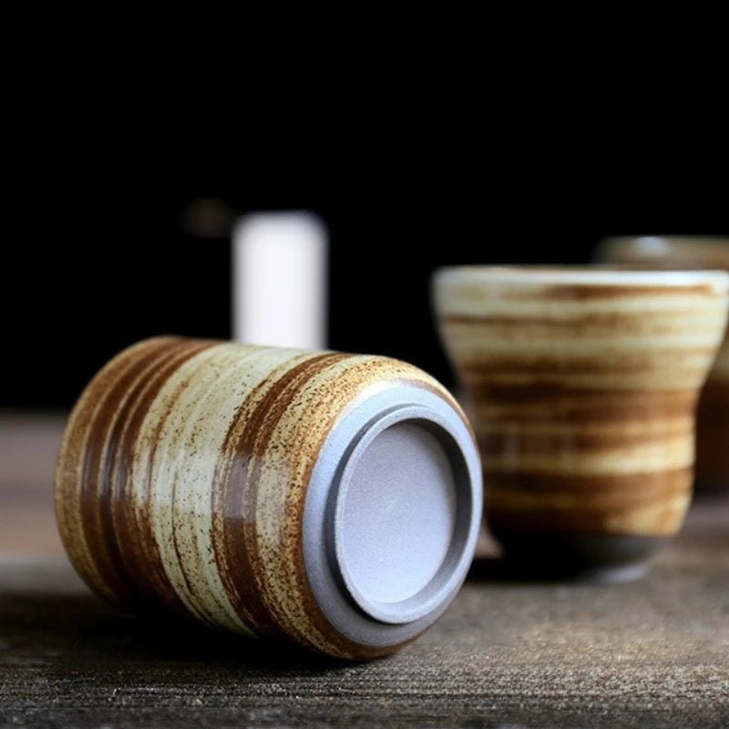 Hand-Thrown Stoneware Cup
